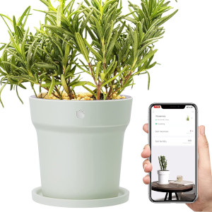 pot de fleurs connecté application mobile